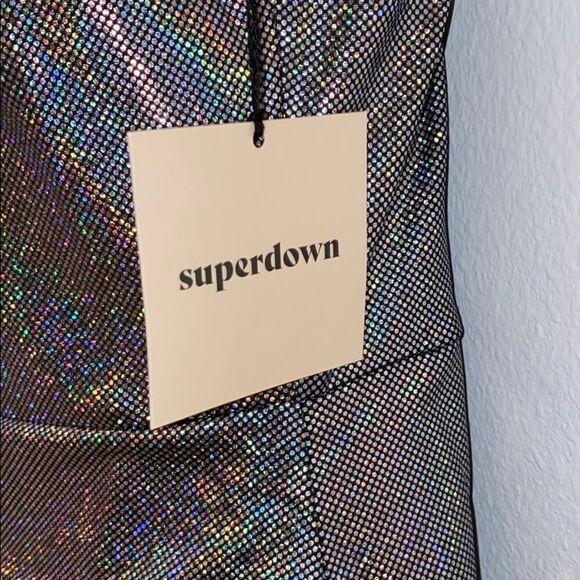 Superdown Kandis Mini Dress Grey - Picture 3 of 9